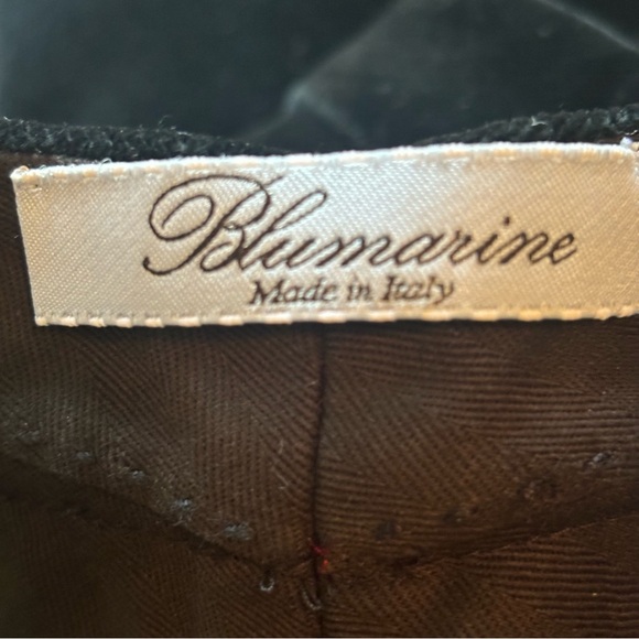 Blumarine Black Tuxedo Pants IT 40 - Picture 3 of 6